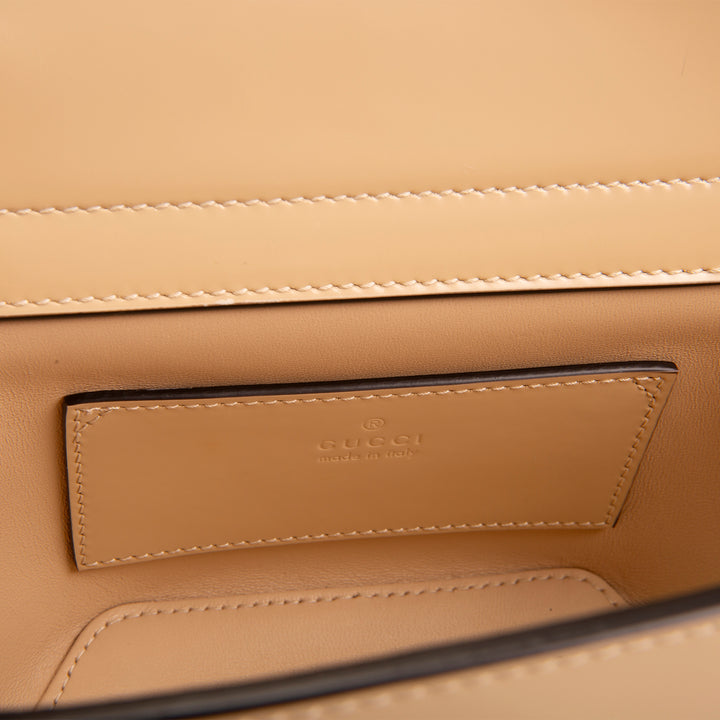 GUCCI Spice Lux Bamboo Basket Bag - Neutral