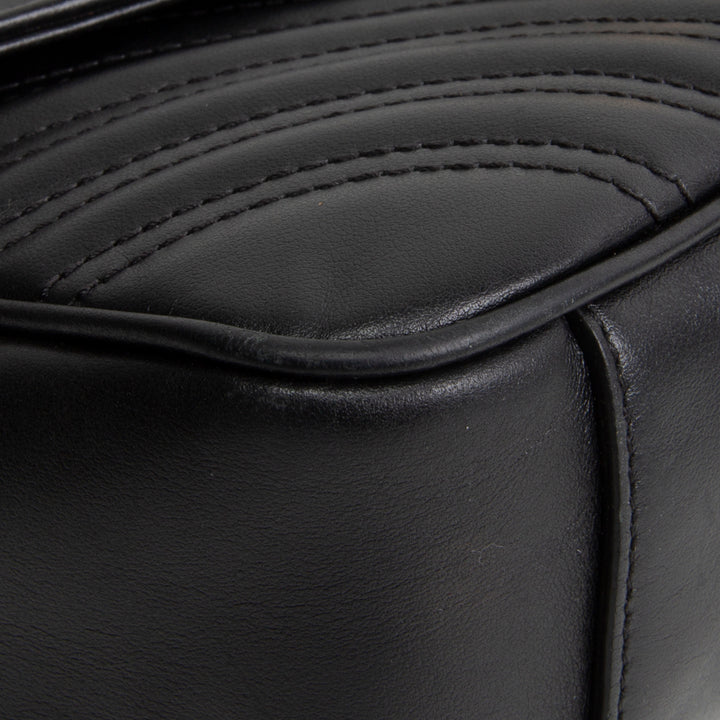 GUCCI GG Marmont Flap Bag Small - Black OUTLET FINAL SALE