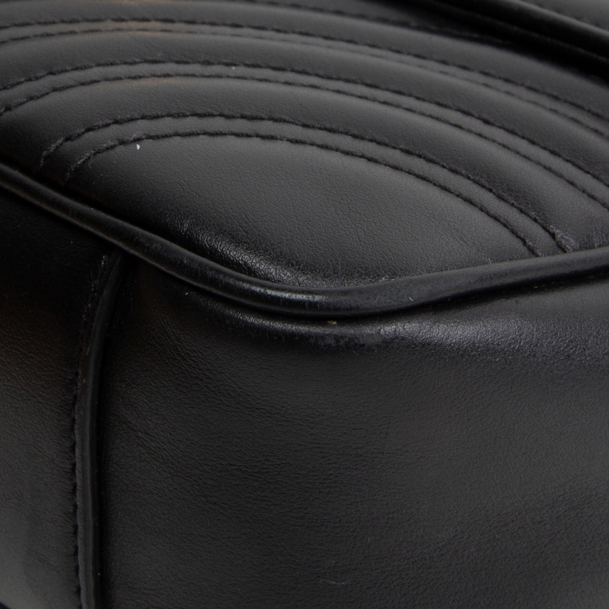 GUCCI GG Marmont Flap Bag Small - Black OUTLET FINAL SALE