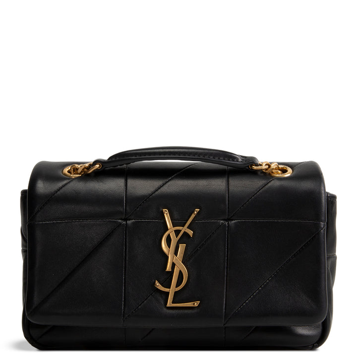 SAINT LAURENT Mini Jamie 4.3 Patchwork Shoulder Bag - Black