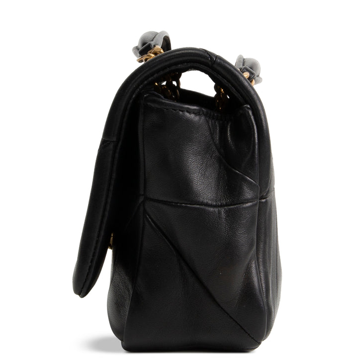 SAINT LAURENT Mini Jamie 4.3 Patchwork Shoulder Bag - Black