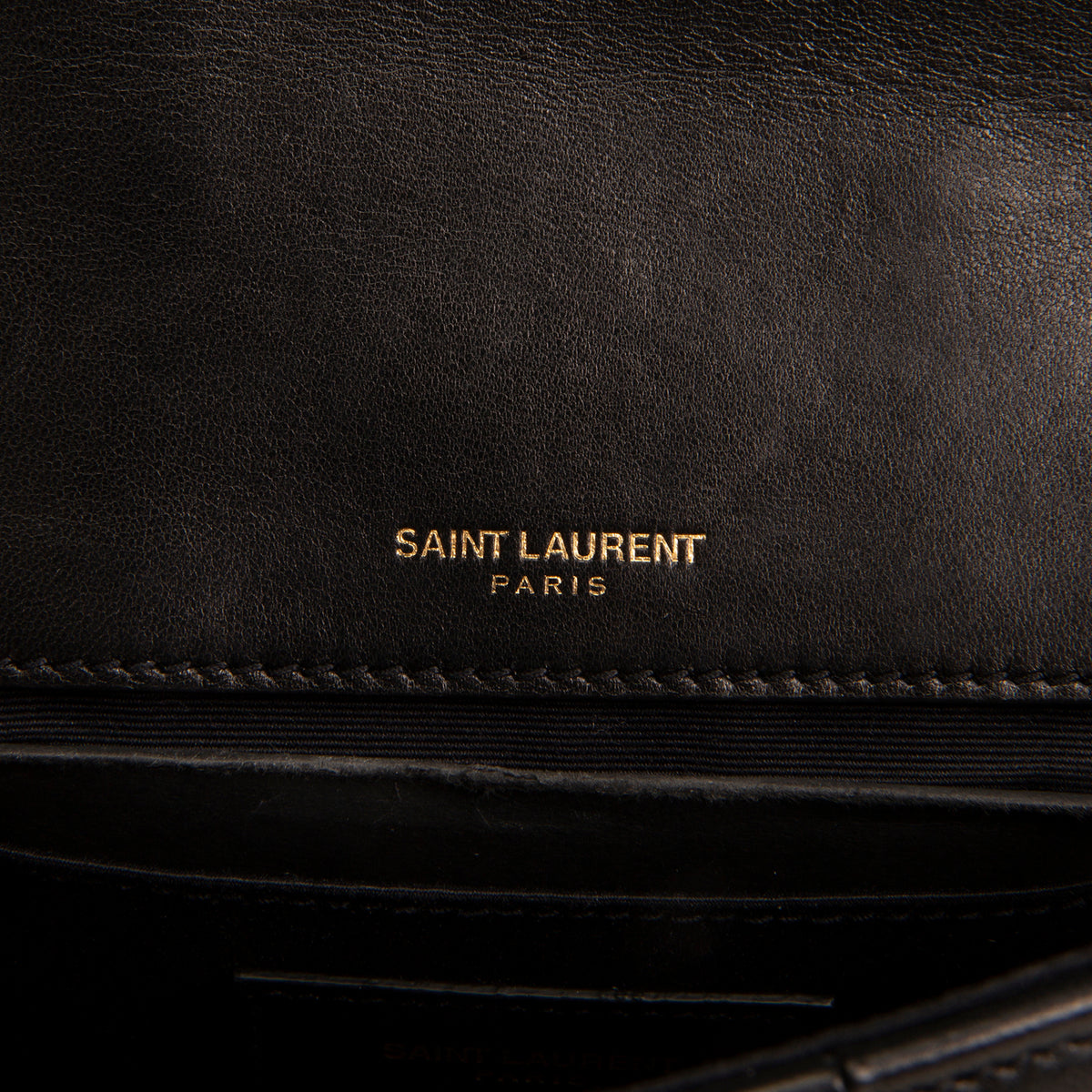 SAINT LAURENT Mini Jamie 4.3 Patchwork Shoulder Bag - Black