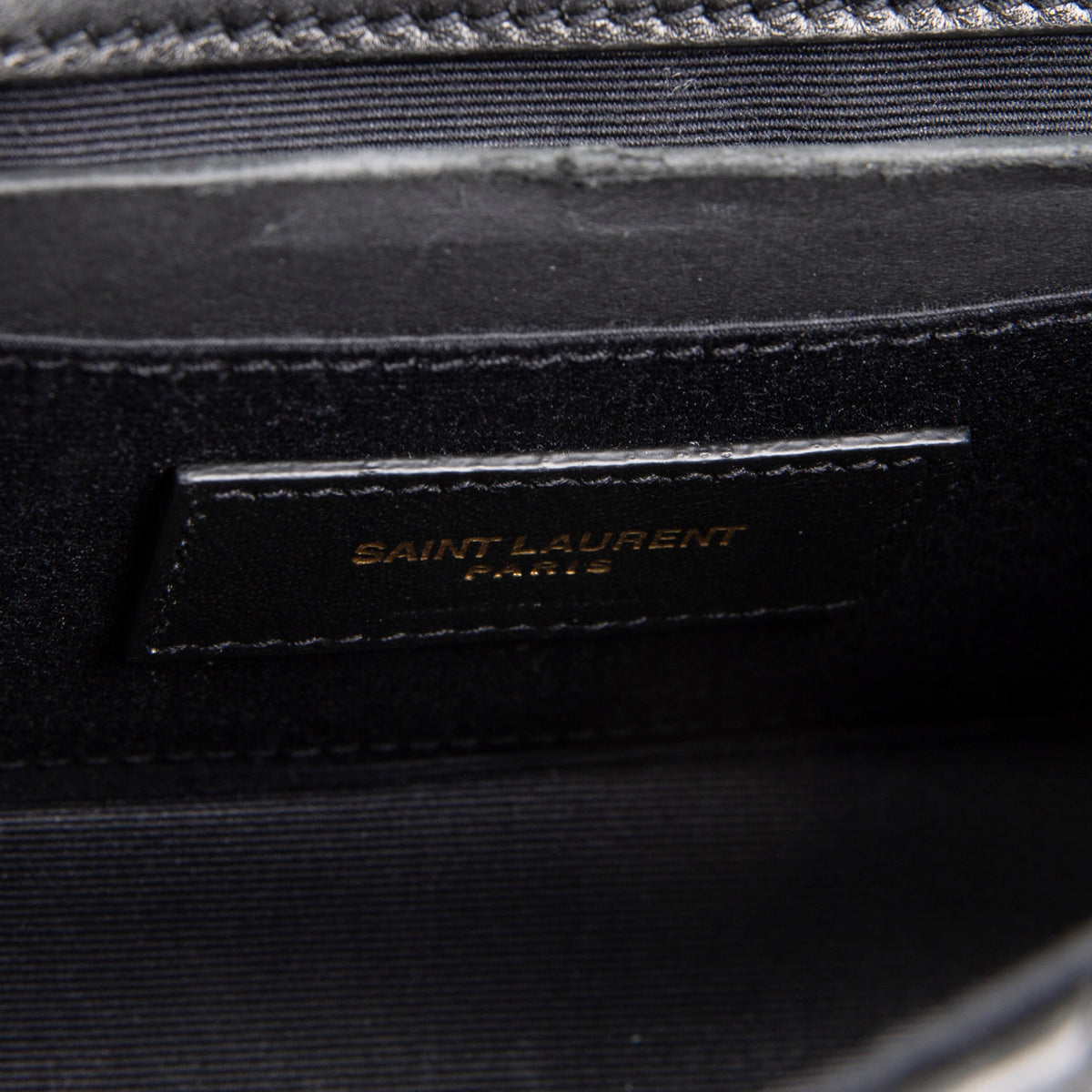SAINT LAURENT Mini Jamie 4.3 Patchwork Shoulder Bag - Black
