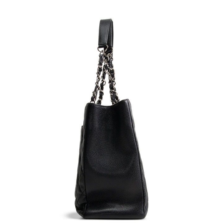 CHANEL Grand Shopping Tote - Black/Silver
