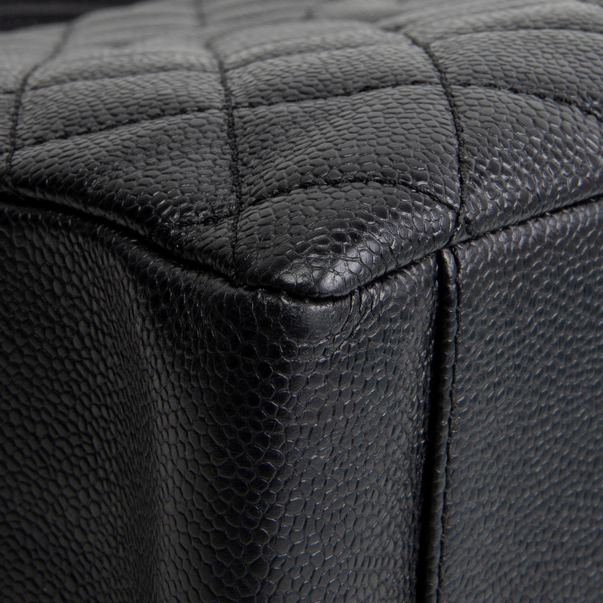 CHANEL Grand Shopping Tote - Black/Silver