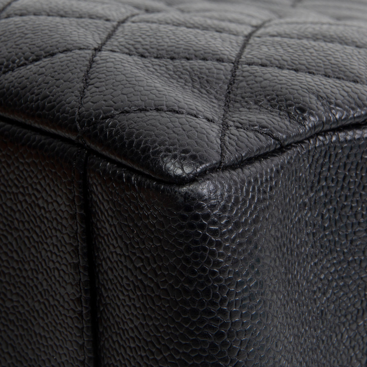 CHANEL Grand Shopping Tote - Black/Silver