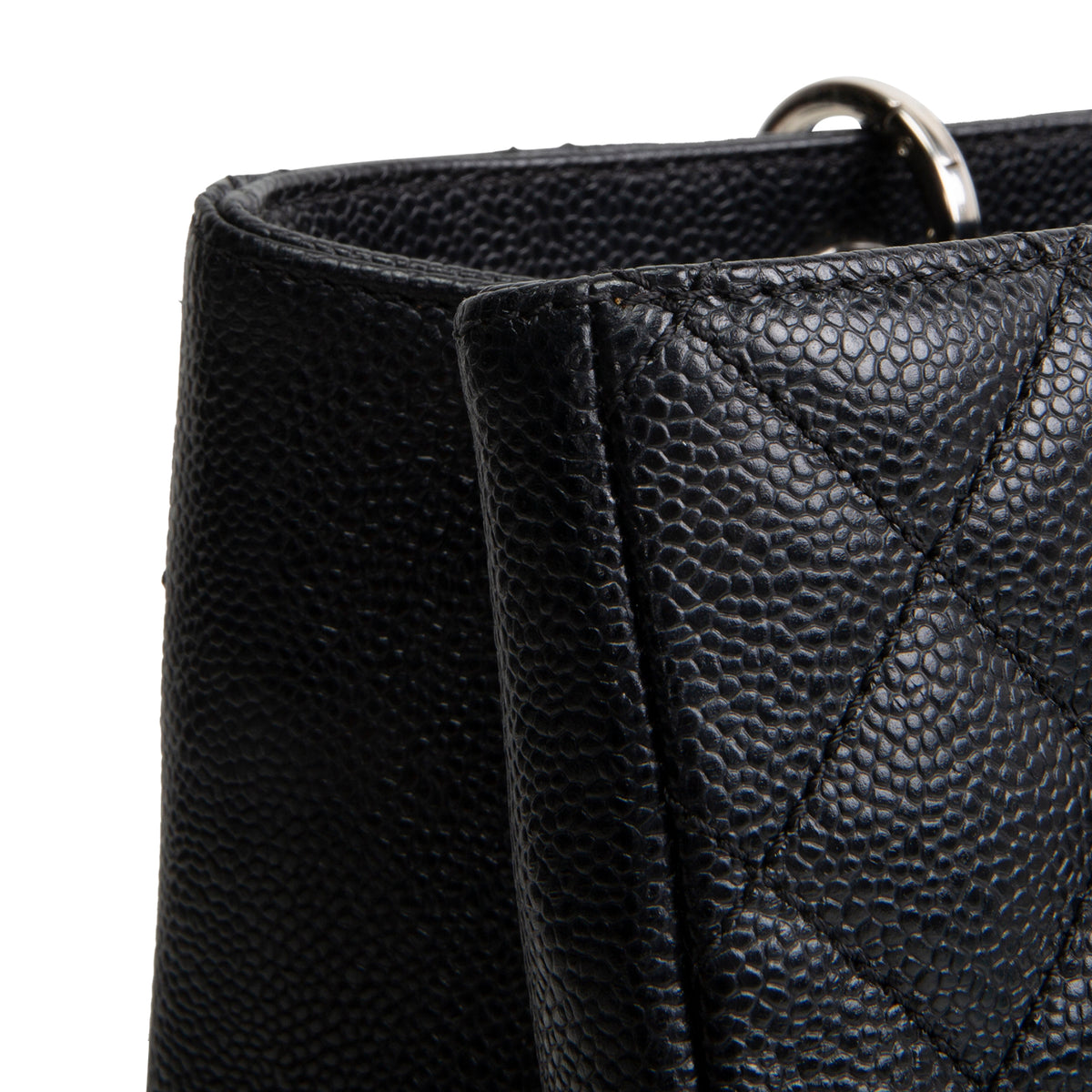 CHANEL Grand Shopping Tote - Black/Silver