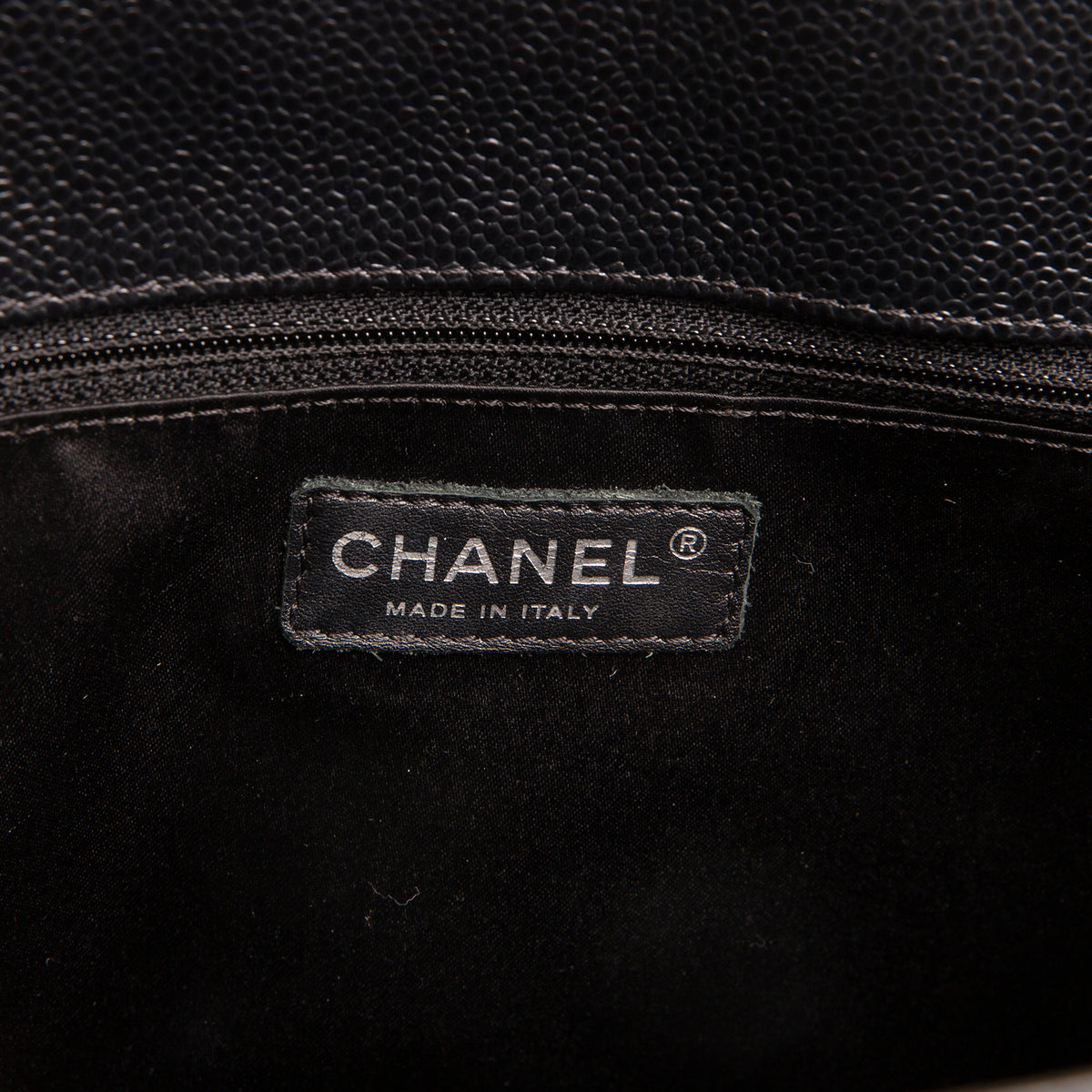 CHANEL Grand Shopping Tote - Black/Silver
