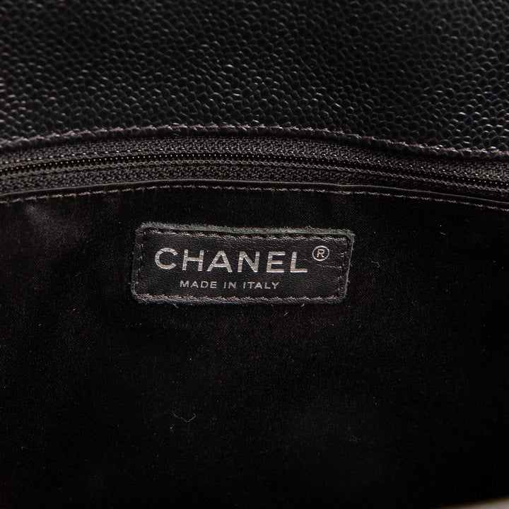 CHANEL Grand Shopping Tote - Black/Silver