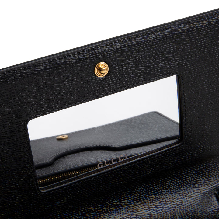 GUCCI Script Wallet on Chain - Black