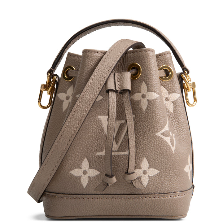 LOUIS VUITTON Nano Neonoe Empreinte - Tourtelle