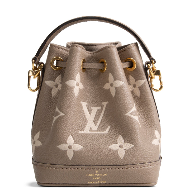LOUIS VUITTON Nano Neonoe Empreinte - Tourtelle