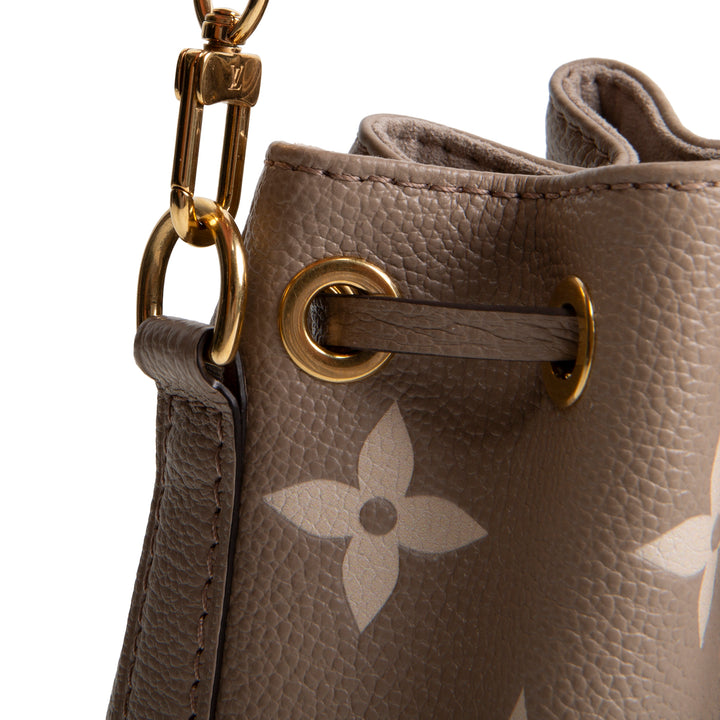 LOUIS VUITTON Nano Neonoe Empreinte - Tourtelle