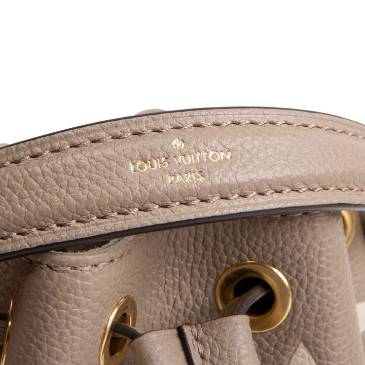 LOUIS VUITTON Nano Neonoe Empreinte - Tourtelle
