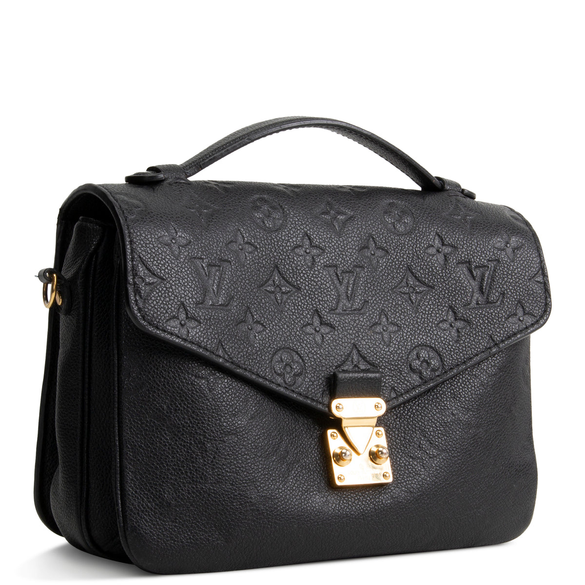 LOUIS VUITTON Pochette Metis Empreinte Black