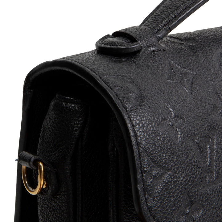 LOUIS VUITTON Pochette Metis Empreinte Black