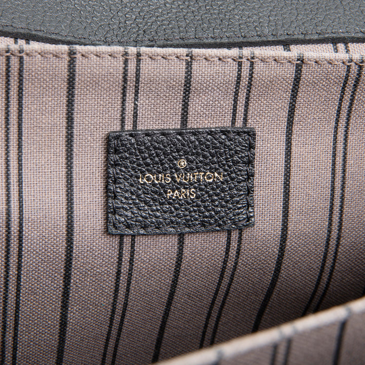 LOUIS VUITTON Pochette Metis Empreinte Black