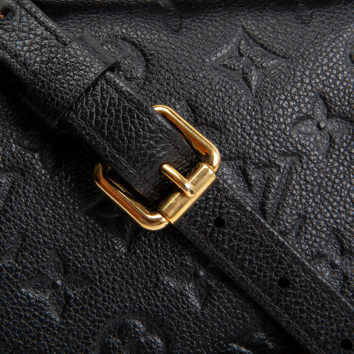 LOUIS VUITTON Pochette Metis Empreinte Black