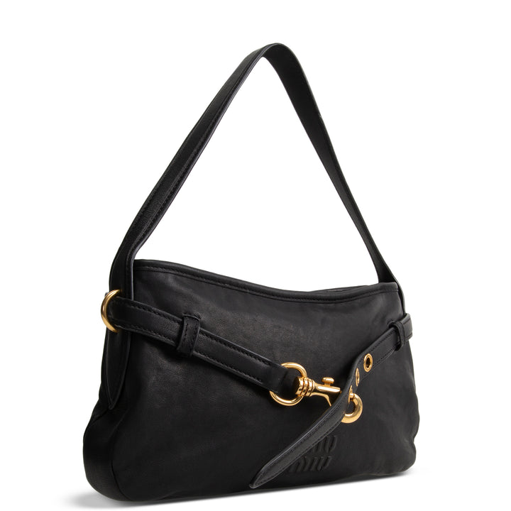 MIU MIU Nappa Leather Aventure Shoulder Bag