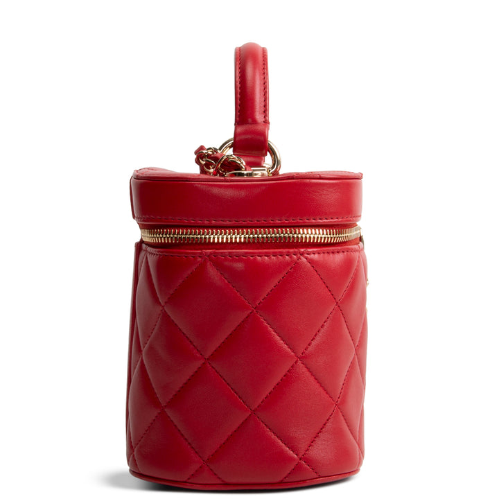 CHANEL Trendy Top Handle Vanity Case w/ Chain