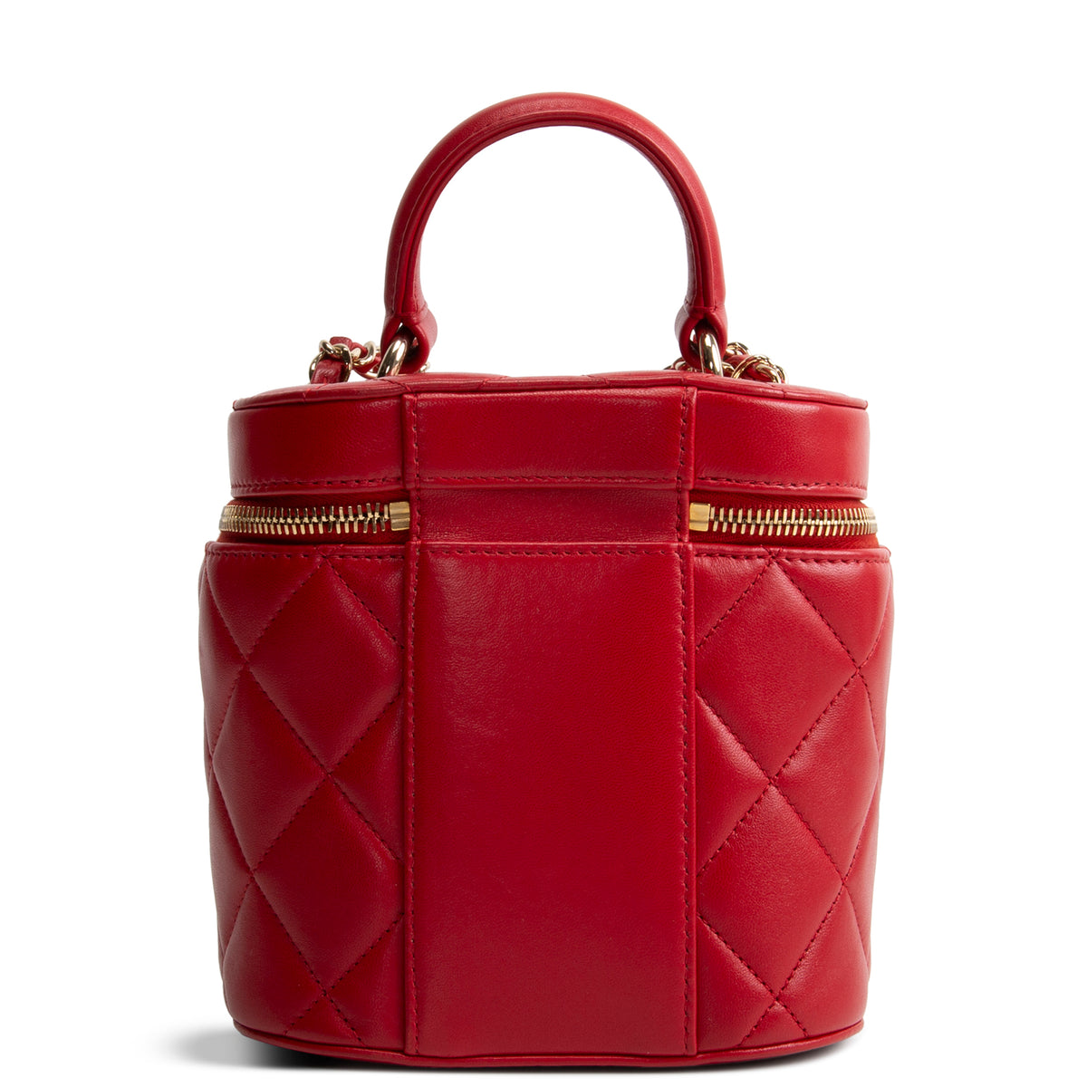CHANEL Trendy Top Handle Vanity Case w/ Chain