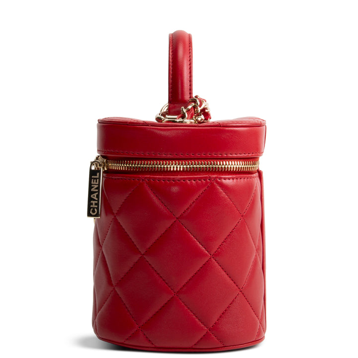 CHANEL Trendy Top Handle Vanity Case w/ Chain