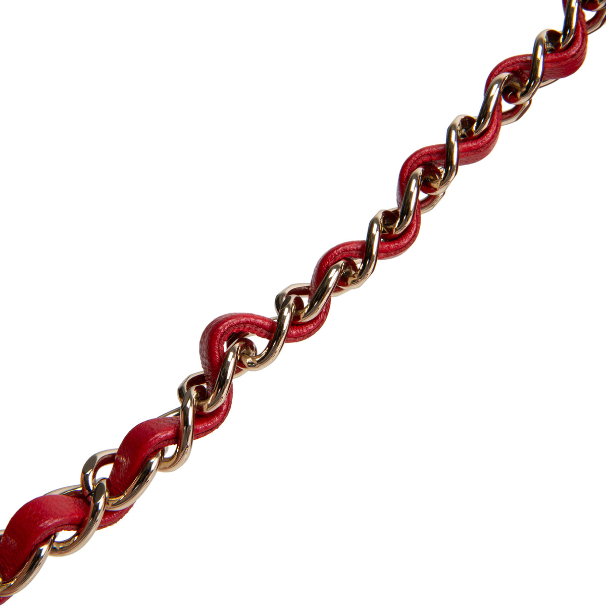 CHANEL Trendy Top Handle Vanity Case w/ Chain