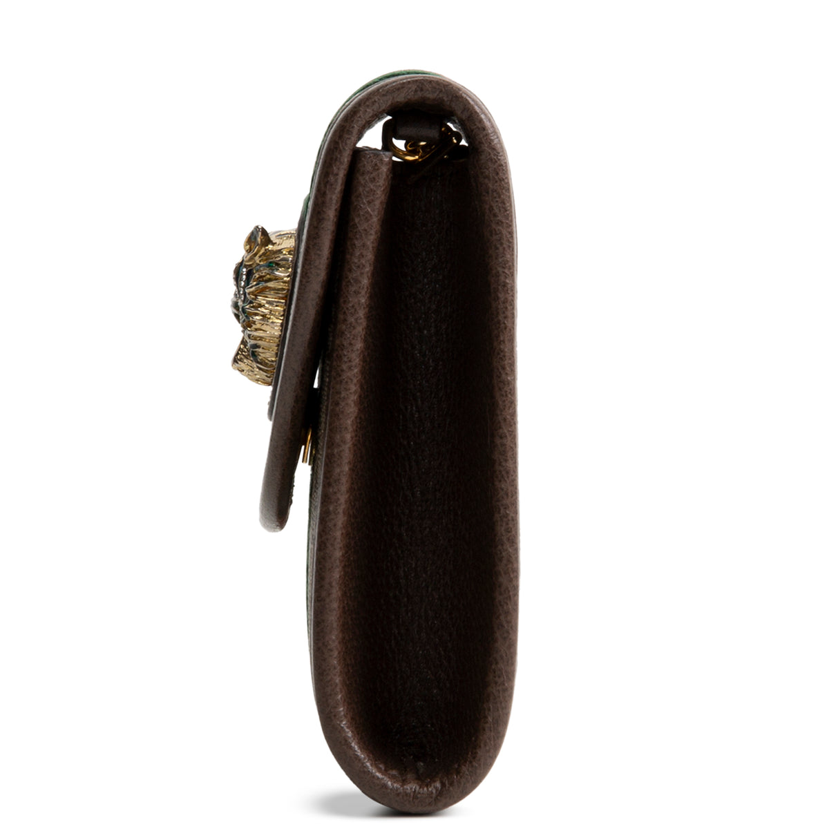 GUCCI GG Supreme Mini Rajah Slim Flap