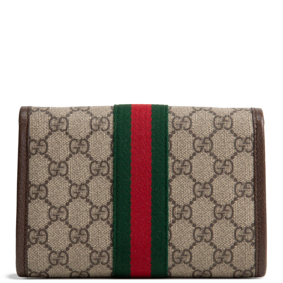 GUCCI GG Supreme Mini Rajah Slim Flap