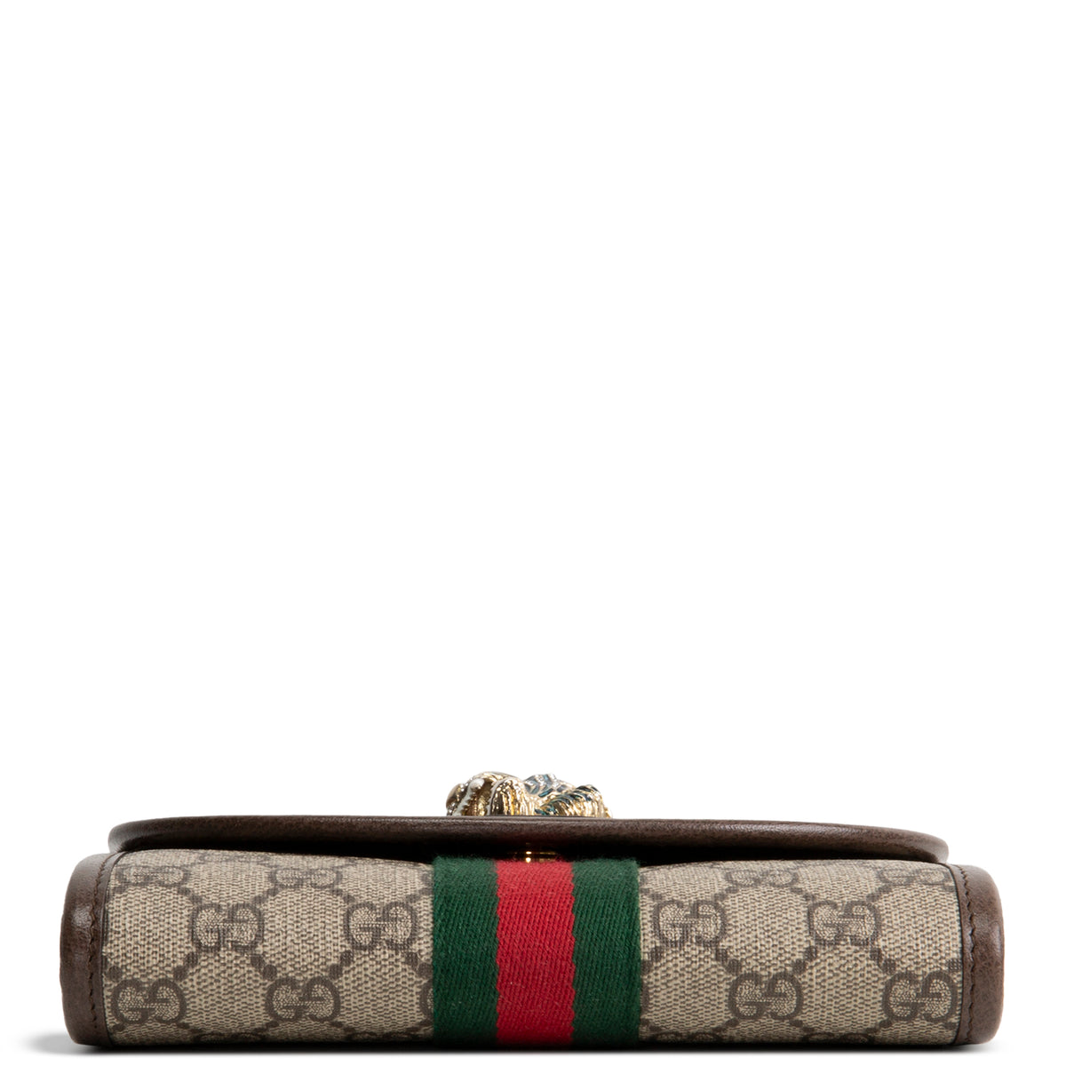 GUCCI GG Supreme Mini Rajah Slim Flap