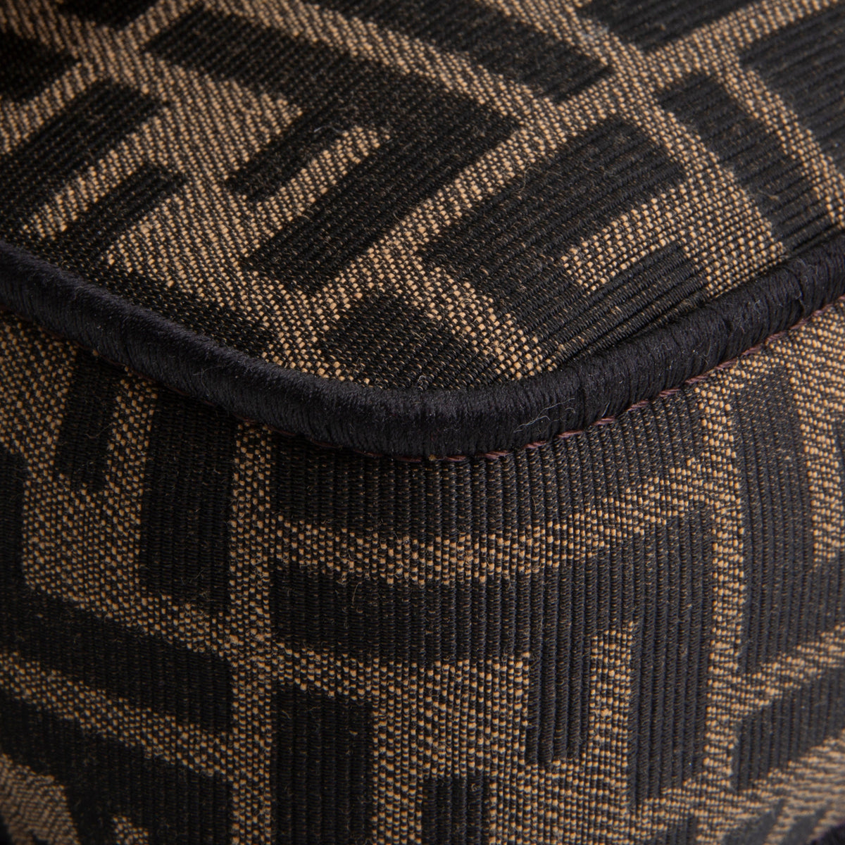 FENDI Jacquard FF 1974 Medium Baguette - Tobacco