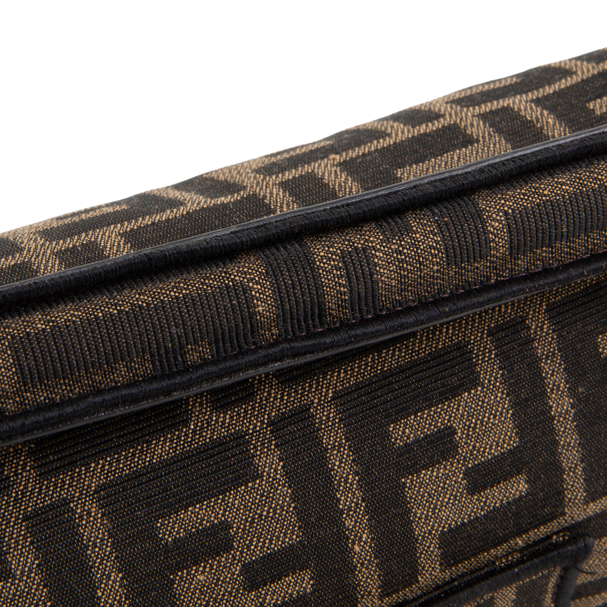 FENDI Jacquard FF 1974 Medium Baguette - Tobacco