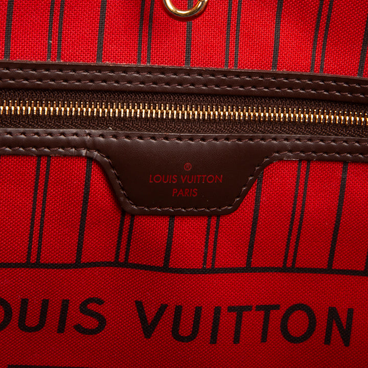 LOUIS VUITTON Damier Ebene Neverfull MM