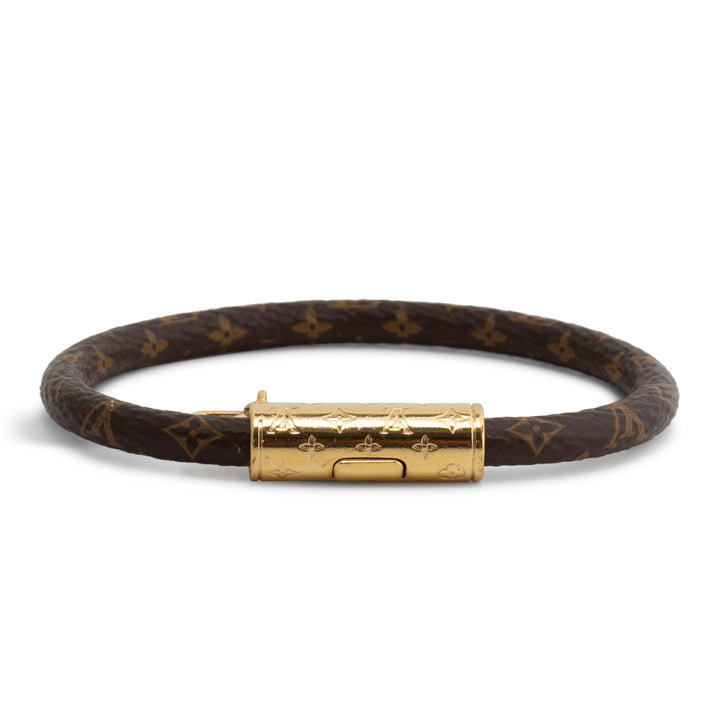 LOUIS VUITTON Push it Bracelet w/ Charm