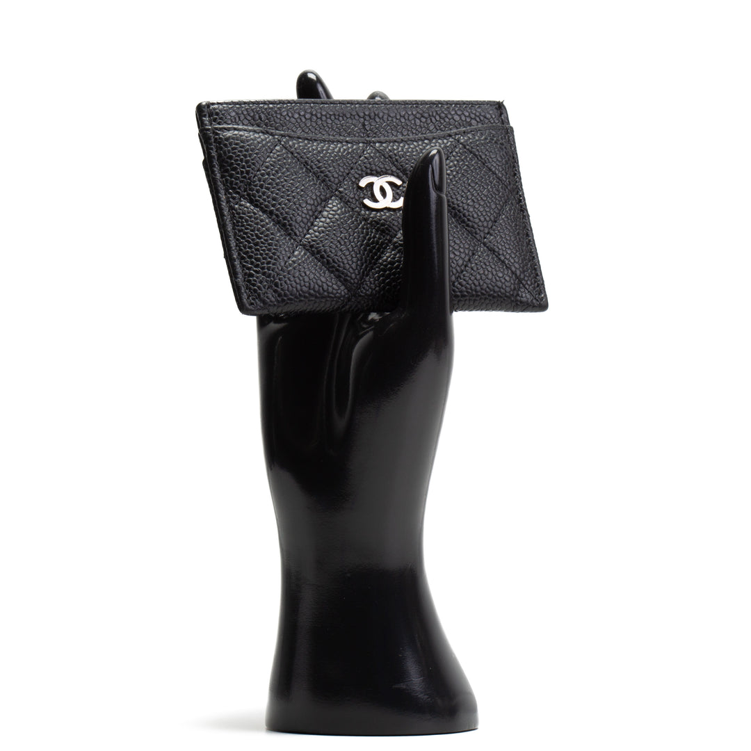 CHANEL Classic Card Holder CC Logo