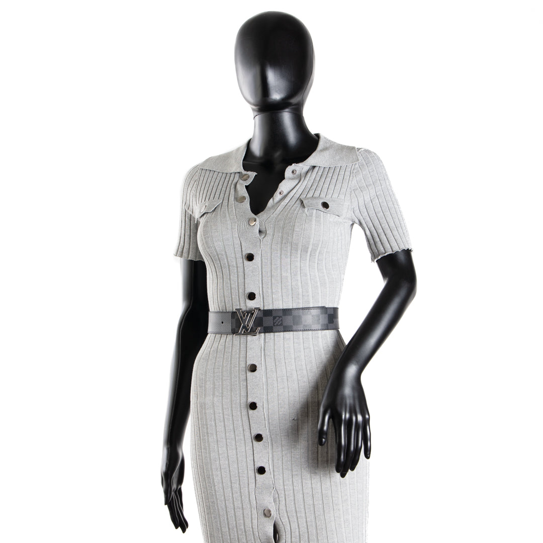 LOUIS VUITTON Reversible Damier Infini 40mm Initales Belt