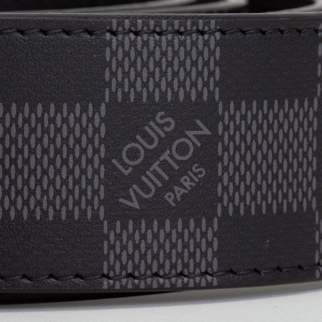 LOUIS VUITTON Reversible Damier Infini 40mm Initales Belt