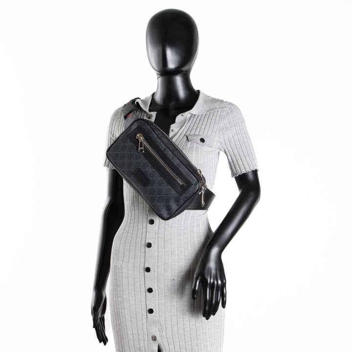 GUCCI GG Black Small Belt Bag