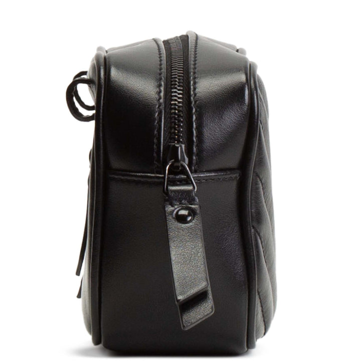 SAINT LAURENT Lou Belt Bag - Black