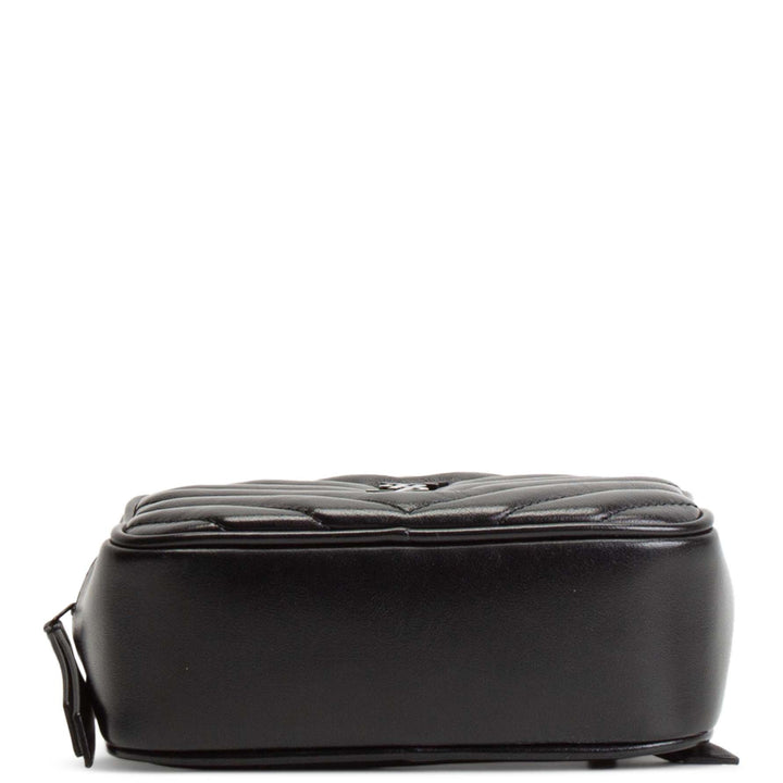 SAINT LAURENT Lou Belt Bag - Black