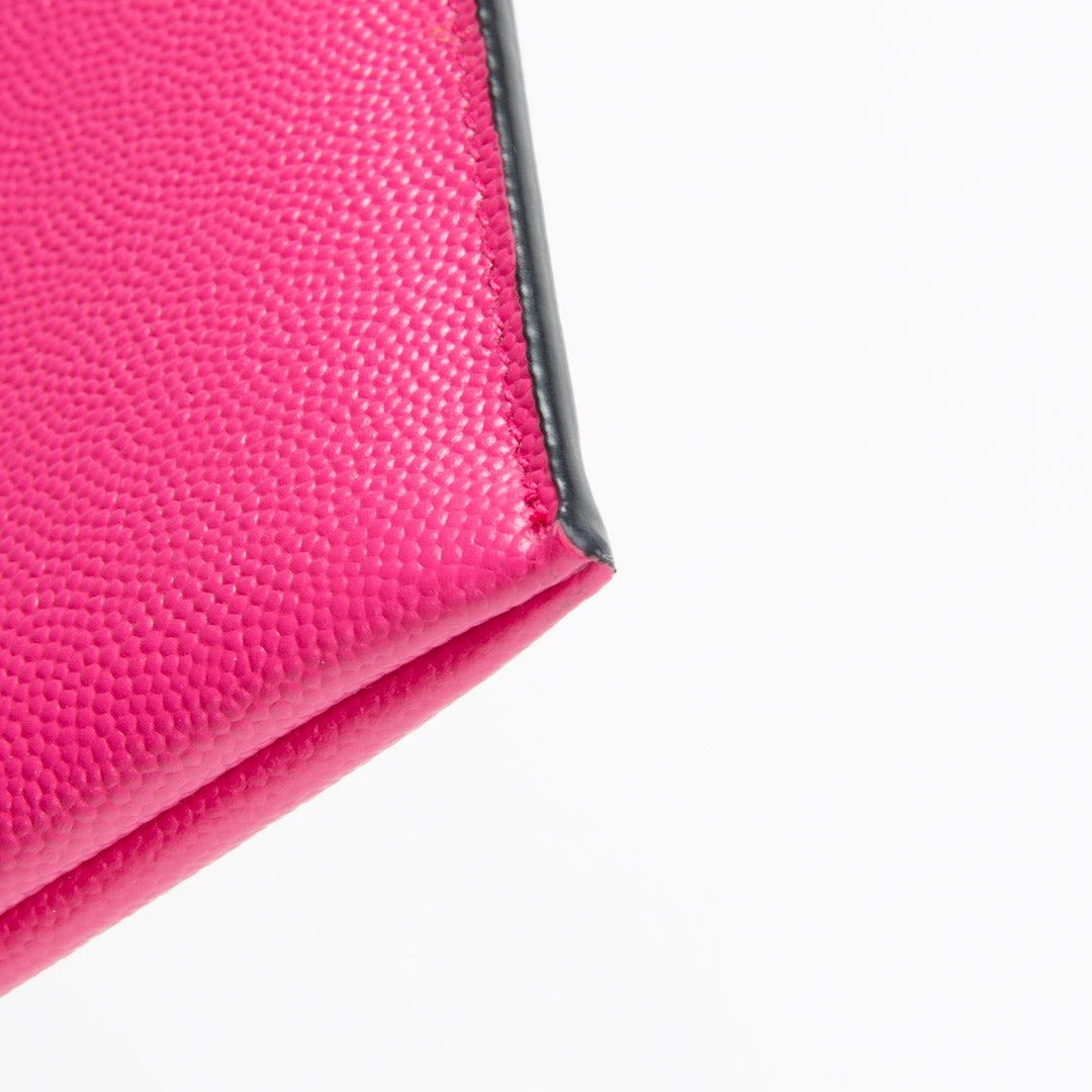 SAINT LAURENT Zipped Tablet Holder - Pink
