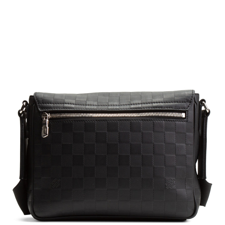 LOUIS VUITTON Damier Infini District Messenger PM - Black