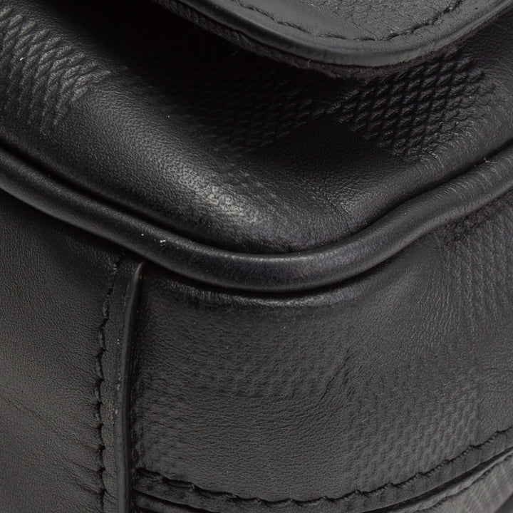 LOUIS VUITTON Damier Infini District Messenger PM - Black