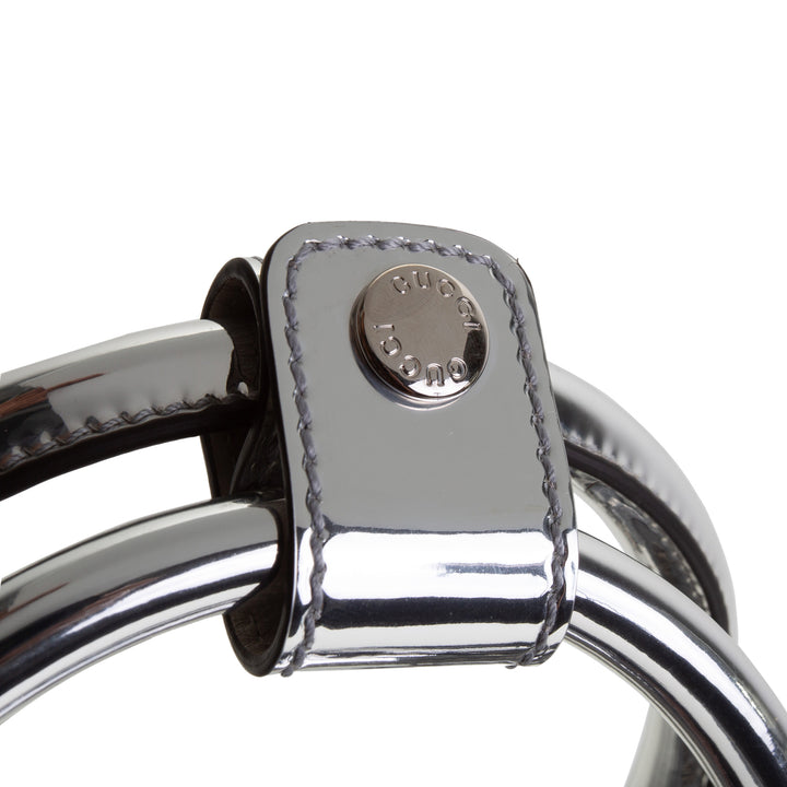 GUCCI Guccissima Medium Mirror Effect Duffle