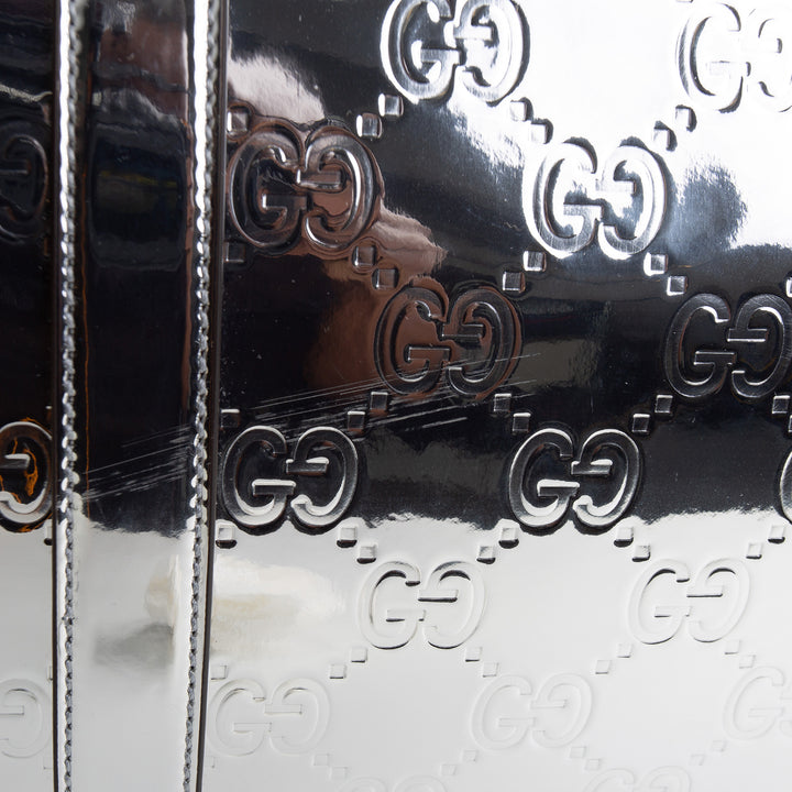 GUCCI Guccissima Medium Mirror Effect Duffle