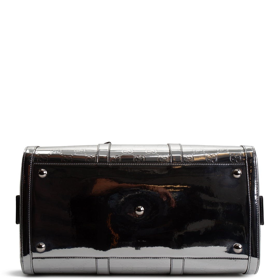 GUCCI Guccissima Medium Mirror Effect Duffle