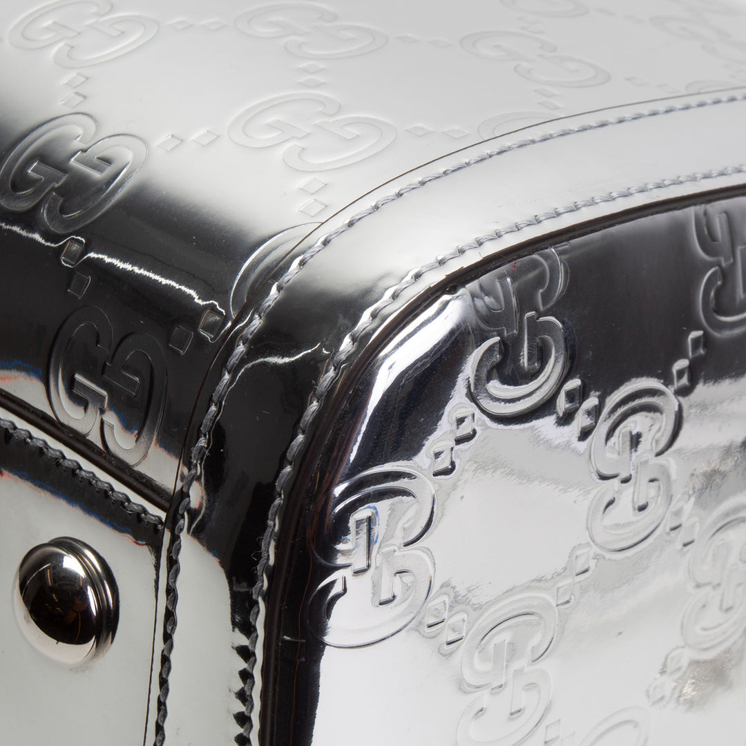 GUCCI Guccissima Medium Mirror Effect Duffle