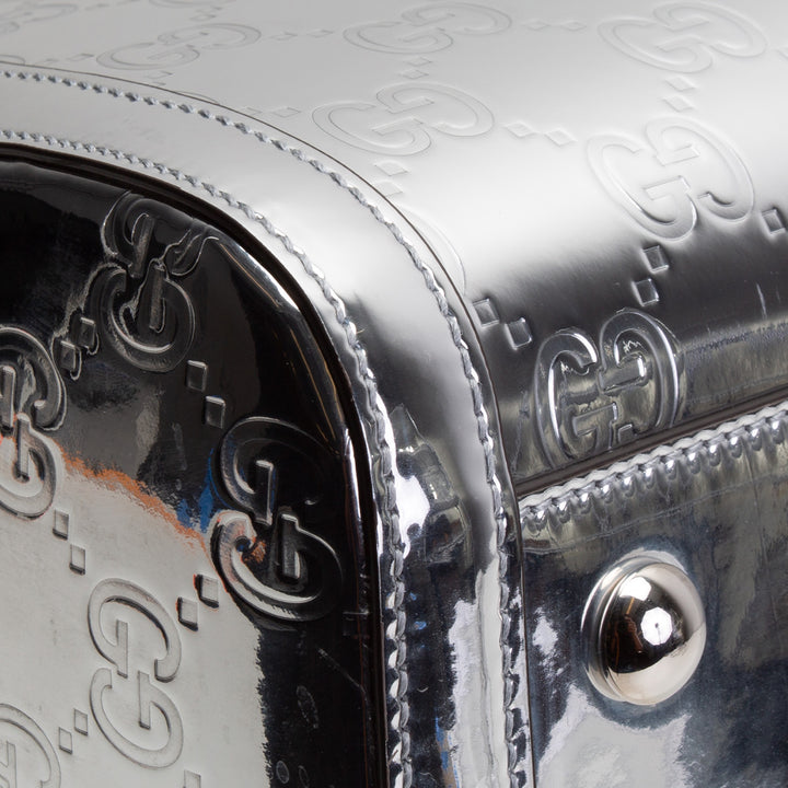 GUCCI Guccissima Medium Mirror Effect Duffle