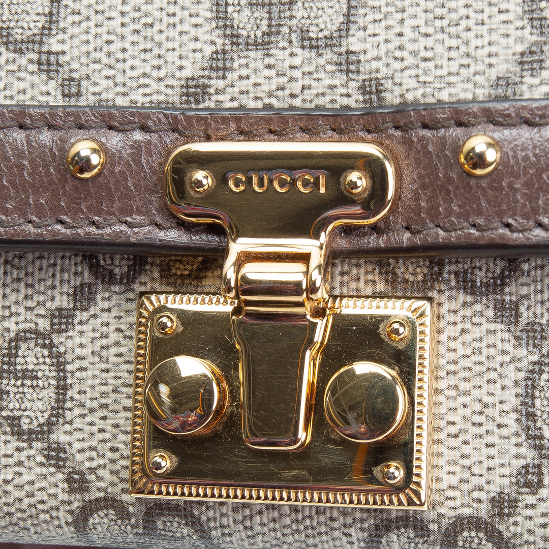 GUCCI GG Supreme Mini Trunk Bag