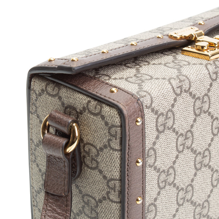 GUCCI GG Supreme Mini Trunk Bag